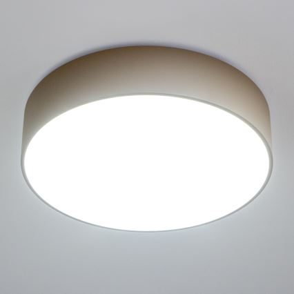 BRILAGI - Vannas istabas griestu gaismeklis POOL 4xE27/15W/230V Ø 50 cm IP54 bēšs