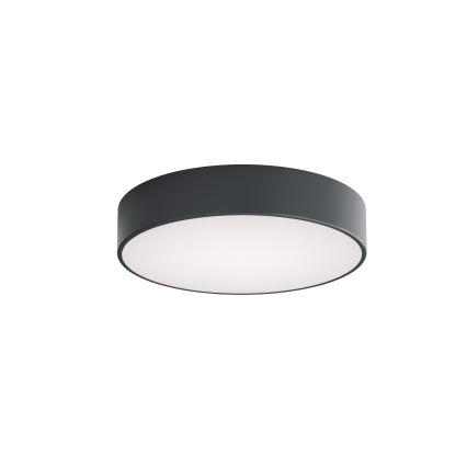 BRILAGI - Vannas istabas griestu gaismeklis ar kustības un krēslas sensoru CLARE 3xE27/24W/230V Ø 40 cm antracīts IP54