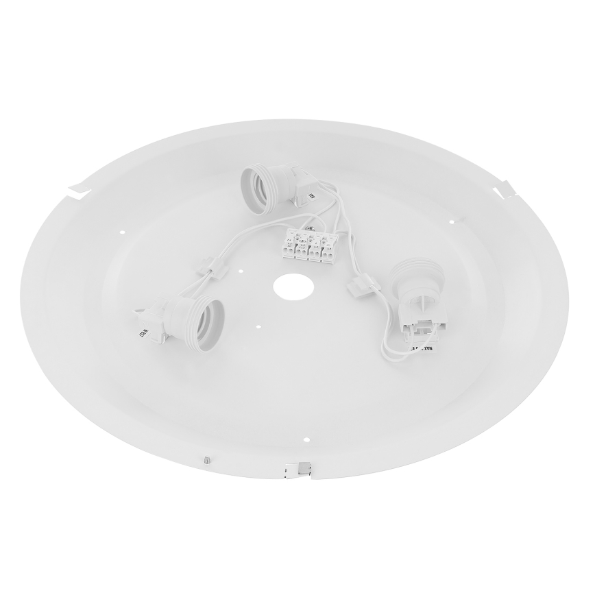 Brilagi - Vannas istabas griestu lampa CLARE 3xE27/24W/230V d. 40 cm IP54 pelēka