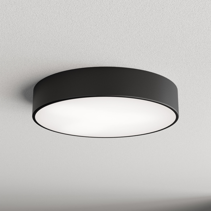 Brilagi - Vannas istabas griestu lampa CLARE 3xE27/24W/230V d. 40 cm melna IP54