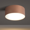 BRILAGI - Vannas istabas griestu lampa FORIS LED/20W/230V Ø 15 cm bronzas IP44 CRI 90