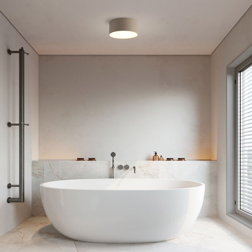 Brilagi - LED vannas istabas griestu lampa FORIS LED/20W/230V Ø 15 cm bēša IP44