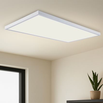 Brilagi - LED vannas istabas griestu gaismeklis FRAME LED/96W/230V 120x60 cm 3000/4000/6000K IP44 balta