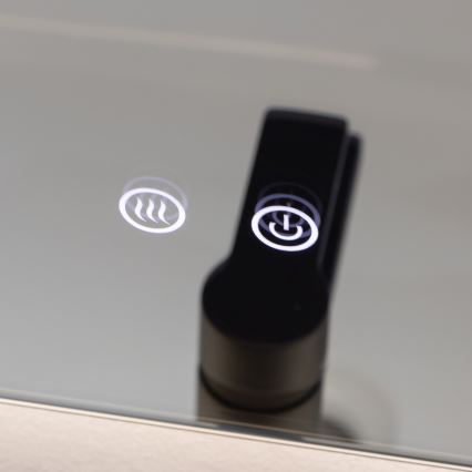 Brilagi - DIANA LED vannas istabas spogulis ar apgaismojumu, apsildi un regulējamu spilgtumu LED/17W/230V 60x60 cm 3000/4000/6500K IP44 CRI 90