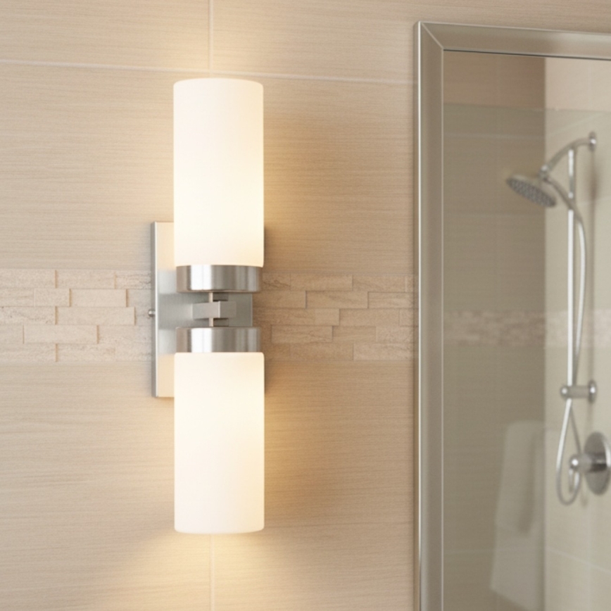 Brilagi - Vannas istabas sienas gaismeklis RAY 2xE14/40W/230V IP44