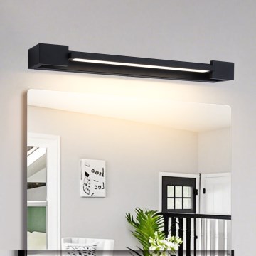 Brilagi - Vannas istabas spoguļa apgaismojums AQUA LINE LED/12W/230V 45 cm IP44 melns
