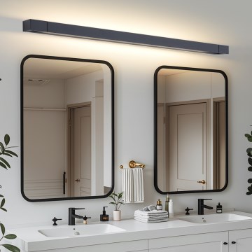Brilagi - Vannas istabas spoguļa apgaismojums AQUA LINE LED/36W/230V 120 cm IP44 melns