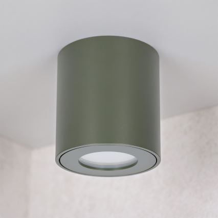 BRILAGI - Vannas istabas spot gaismeklis MIA 1xGU10/30W/230V 60x82 mm 84x80 mm tumši zaļš IP54