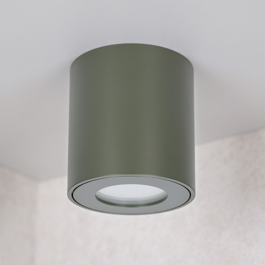 BRILAGI - Vannas istabas spot gaismeklis MIA 1xGU10/30W/230V 60x82 mm 84x80 mm tumši zaļš IP54