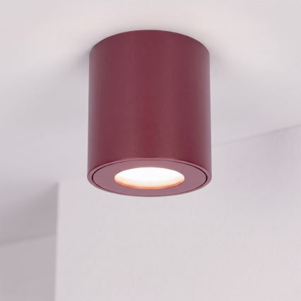 BRILAGI - Vannas istabas spot gaismeklis MIA 1xGU10/30W/230V 84x80 mm bordo IP54