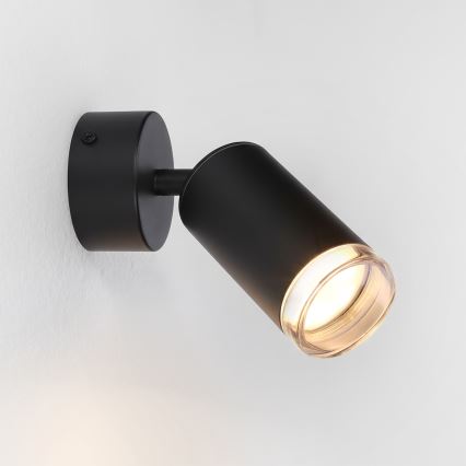 Brilagi - Vannas istabas starmetis SELE 1xGU10/30W/230V IP44 melna