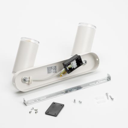 Brilagi - Vannas istabas starmetis SELE 2xGU10/30W/230V IP44 balta