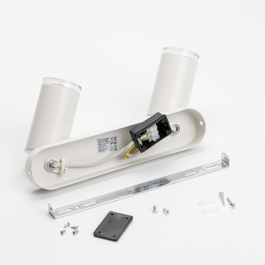 Brilagi - Vannas istabas starmetis SELE 2xGU10/30W/230V IP44 balta