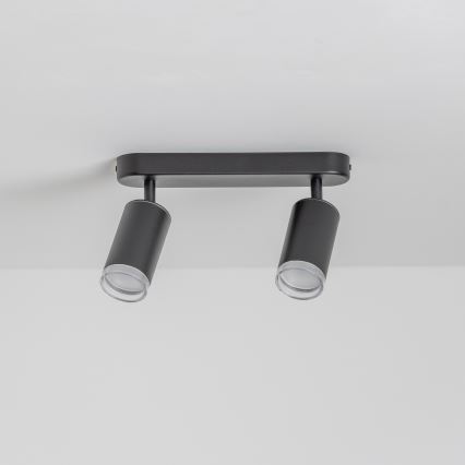 Brilagi - Vannas istabas starmetis SELE 2xGU10/30W/230V IP44 melna