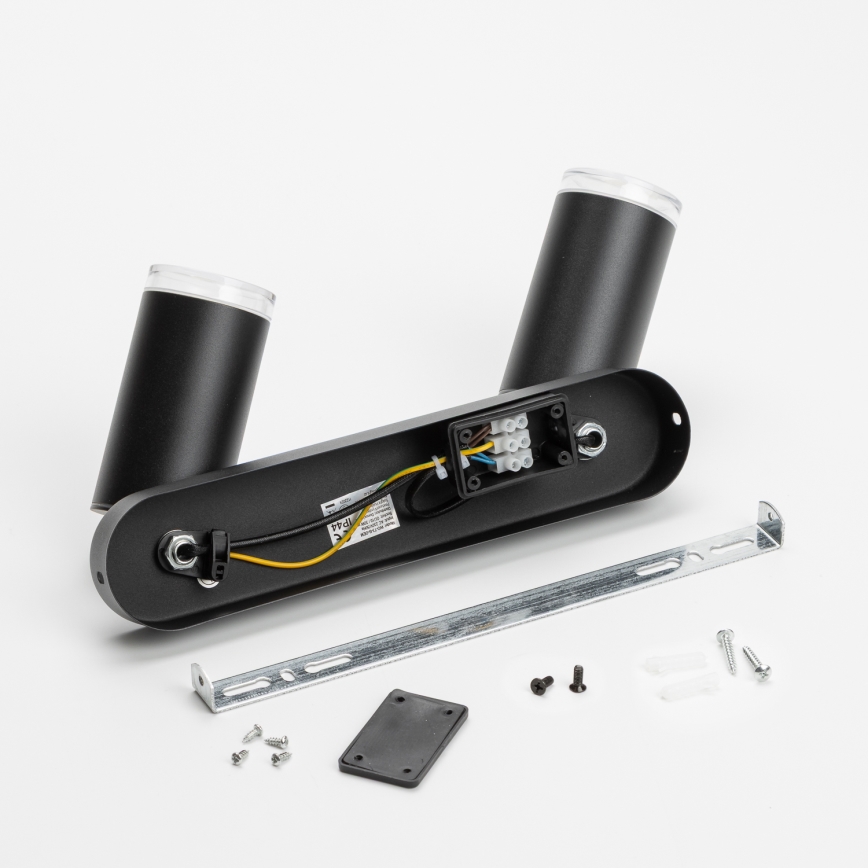 Brilagi - Vannas istabas starmetis SELE 2xGU10/30W/230V IP44 melna