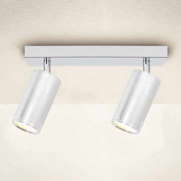 Brilagi - Vannas istabas starmetis SELE 2xGU10/30W/230V IP44 spīdīgi hromēts