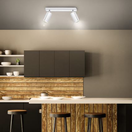 Brilagi - Vannas istabas starmetis SELE 2xGU10/30W/230V IP44 spīdīgi hromēts