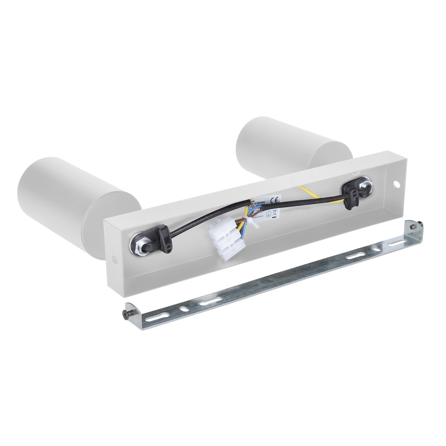 Brilagi - Vannas istabas starmetis SELE 2xGU10/30W/230V IP44 sudraba