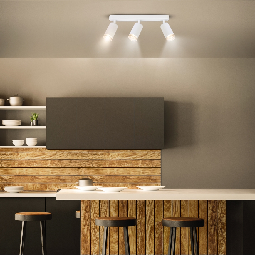 Brilagi - Vannas istabas starmetis SELE 3xGU10/30W/230V IP44 balta