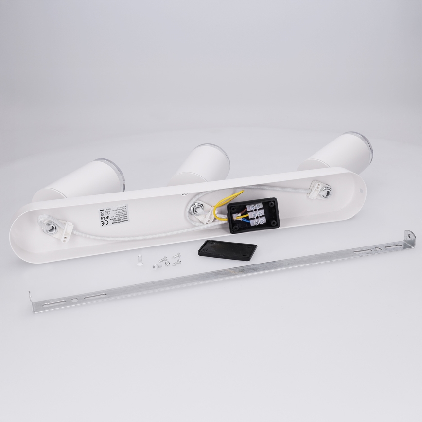 Brilagi - Vannas istabas starmetis SELE 3xGU10/30W/230V IP44 balta
