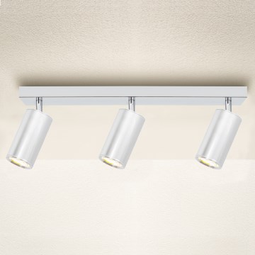 Brilagi - Vannas istabas starmetis SELE 3xGU10/30W/230V IP44 spīdīgi hromēts