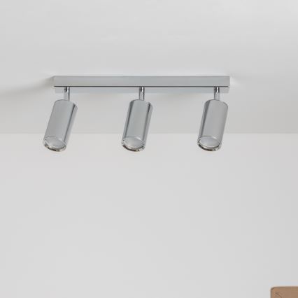 Brilagi - Vannas istabas starmetis SELE 3xGU10/30W/230V IP44 spīdīgi hromēts
