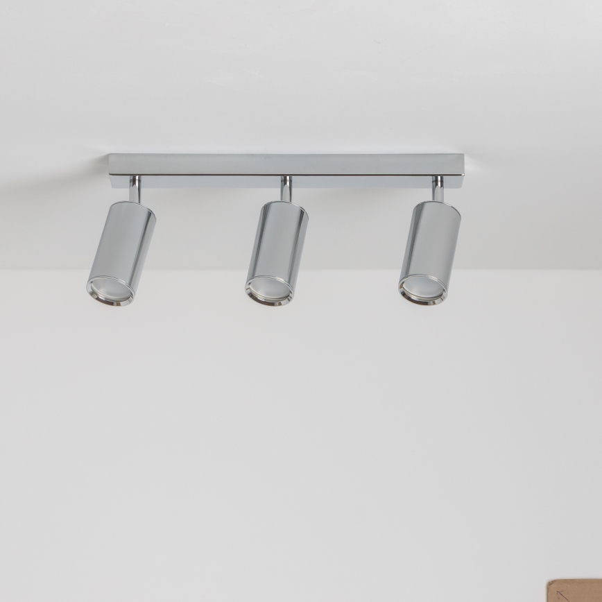 Brilagi - Vannas istabas starmetis SELE 3xGU10/30W/230V IP44 spīdīgi hromēts