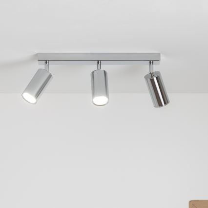 Brilagi - Vannas istabas starmetis SELE 3xGU10/30W/230V IP44 spīdīgi hromēts