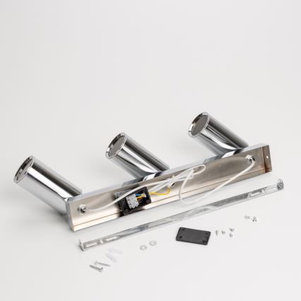 Brilagi - Vannas istabas starmetis SELE 3xGU10/30W/230V IP44 spīdīgi hromēts