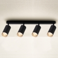 Brilagi - Vannas istabas starmetis SELE 4xGU10/30W/230V IP44 melna