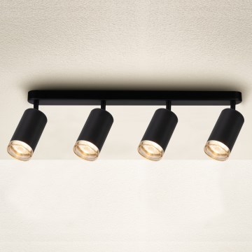 Brilagi - Vannas istabas starmetis SELE 4xGU10/30W/230V IP44 melna
