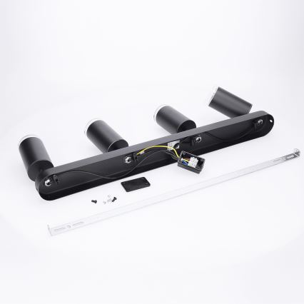 Brilagi - Vannas istabas starmetis SELE 4xGU10/30W/230V IP44 melna