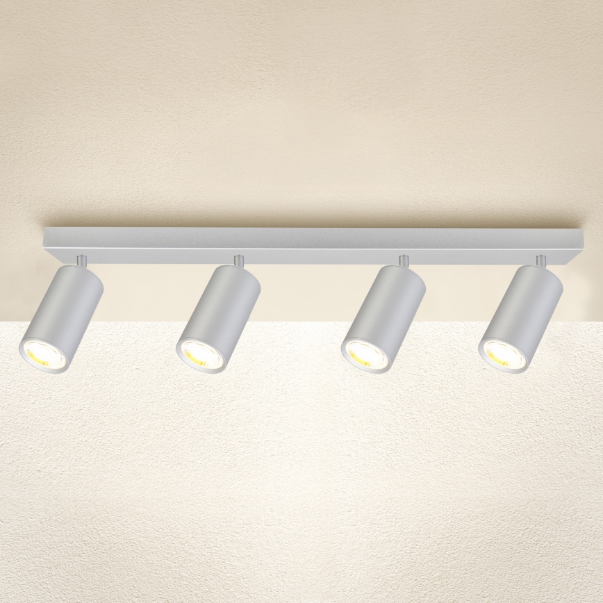 Brilagi - Vannas istabas starmetis SELE 4xGU10/30W/230V IP44 sudraba