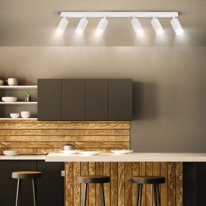 Brilagi - Vannas istabas starmetis SELE 6xGU10/30W/230V IP44 balta