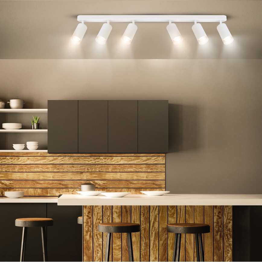 Brilagi - Vannas istabas starmetis SELE 6xGU10/30W/230V IP44 balta