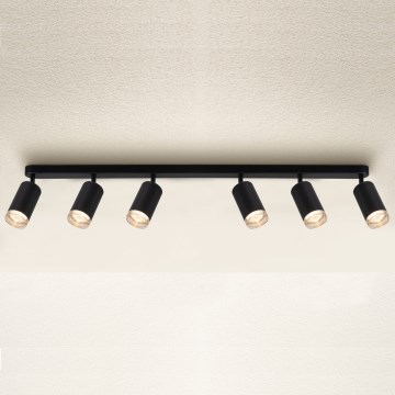 Brilagi - Vannas istabas starmetis SELE 6xGU10/30W/230V IP44 melna