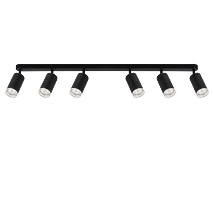 Brilagi - Vannas istabas starmetis SELE 6xGU10/30W/230V IP44 melna