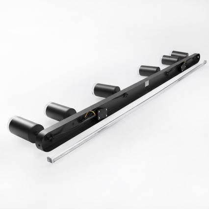 BRILAGI - Vannas istabas starmetis SELE 6xGU10/30W/230V IP44 melna