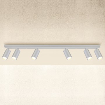 Brilagi - Vannas istabas starmetis SELE 6xGU10/30W/230V IP44 sudraba