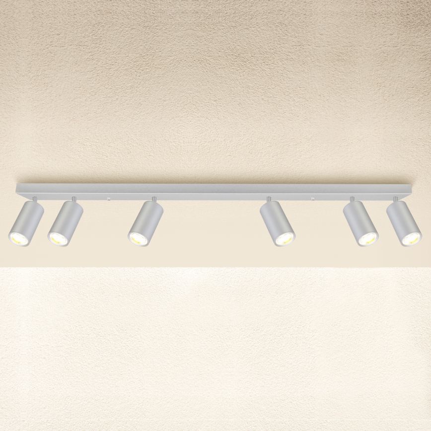 Brilagi - Vannas istabas starmetis SELE 6xGU10/30W/230V IP44 sudraba