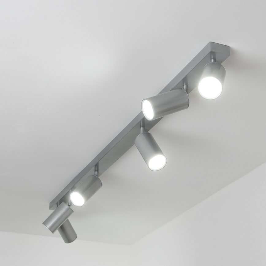 Brilagi - Vannas istabas starmetis SELE 6xGU10/30W/230V IP44 sudraba