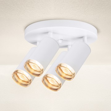 Brilagi - Vannas istabas starmetis SELE AQUA 4xGU10/30W/230V IP44 balta