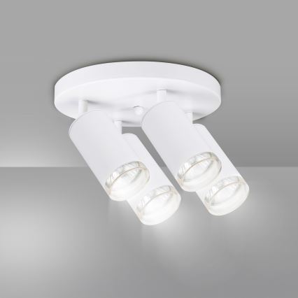 Brilagi - Vannas istabas starmetis SELE AQUA 4xGU10/30W/230V IP44 balta