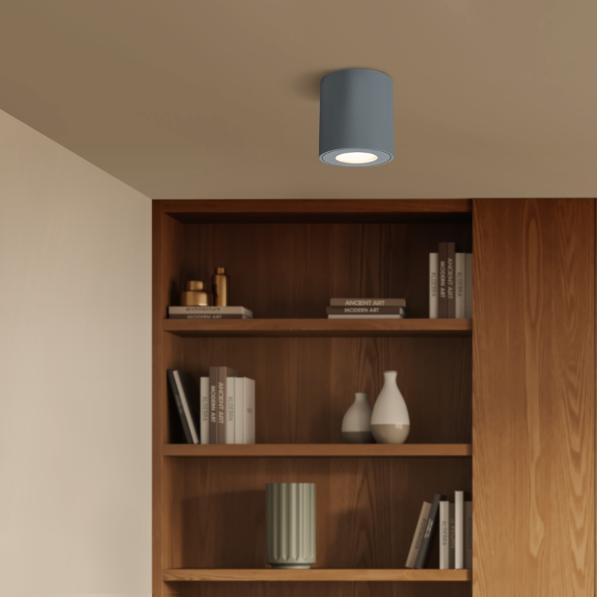 Brilagi - Vannas istabas virziena gaismeklis MIA 1xGU10/30W/230V 84x80 mm antracīts IP54