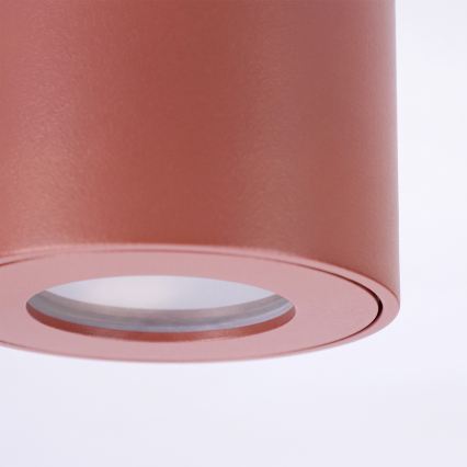 BRILAGI - Vannas istabas virziena gaismeklis MIA 1xGU10/30W/230V 84x80 mm brūns IP54