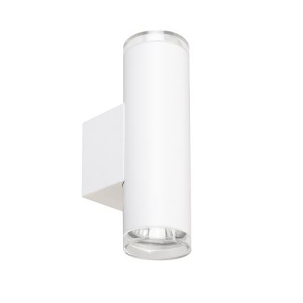 Brilagi - Vannas istabas sienas virziena gaismeklis SELE AQUA 2xGU10/30W/230V IP44 balts