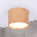 BRILAGI - Vannas istabas virziena gaismeklis SMOOTH 1xGX53/15W/230V 60x82 mm ozola dekors IP54