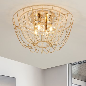 Brilagi - VASTERAS pieglaistā griestu lustra 4xE14/40W/230V Ø 45 cm