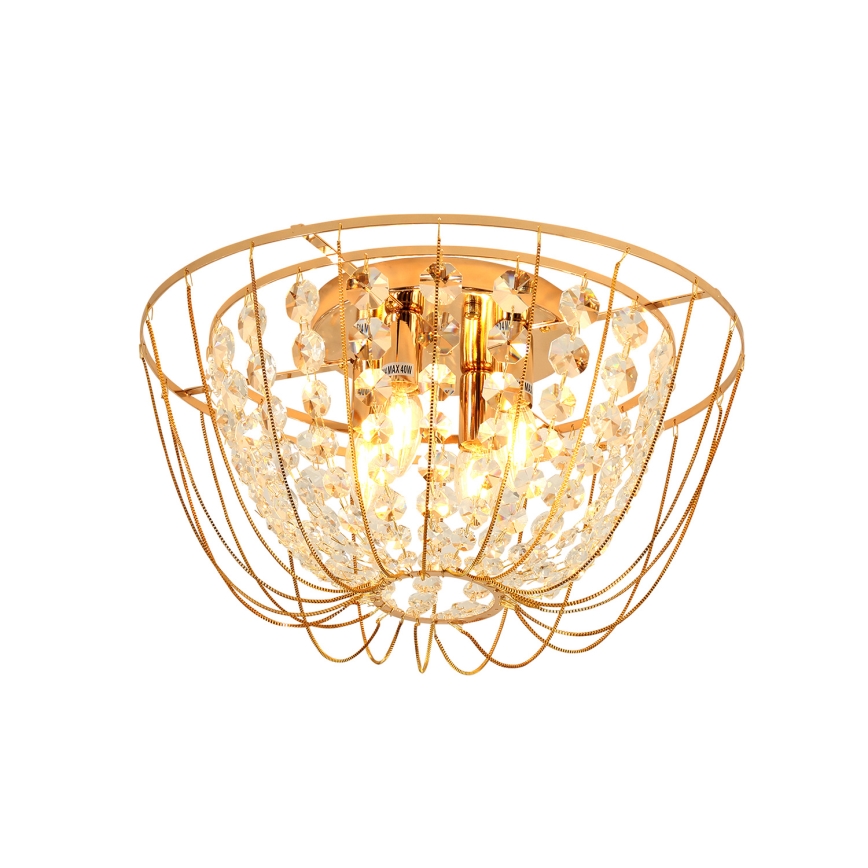 Brilagi - VASTERAS pieglaistā griestu lustra 4xE14/40W/230V Ø 45 cm