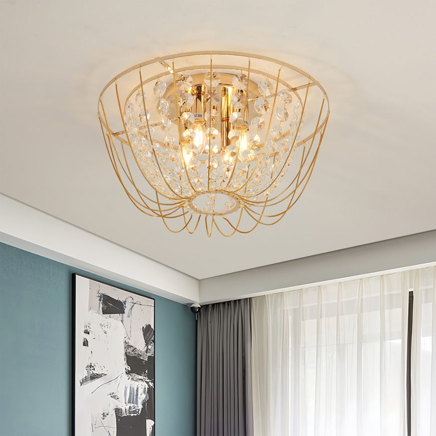 Brilagi - VASTERAS pieglaistā griestu lustra 4xE14/40W/230V Ø 45 cm